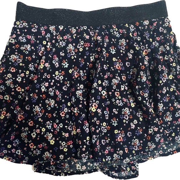 Justice Other - Justice Girls Skort | Color: Black Floral | Size: 14